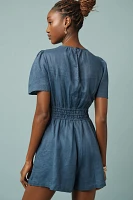 The Somerset Romper: Linen Edition