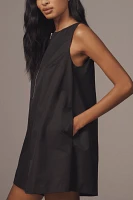 By Anthropologie Sleeveless Zip-Front Romper
