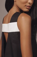 By Anthropologie Sleeveless Zip-Front Romper