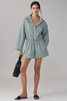 Faithfull Long-Sleeve Collared Romper