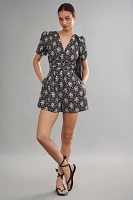 The Katerina Button-Front Romper
