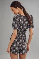The Katerina Button-Front Romper