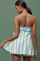 Maeve Babydoll Linen Blend Romper