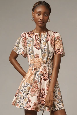 The Somerset Romper: Printed Poplin Edition