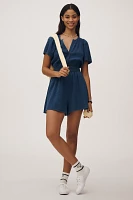 The Somerset Romper: Denim Edition