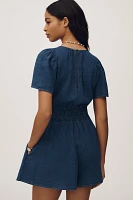 The Somerset Romper: Denim Edition