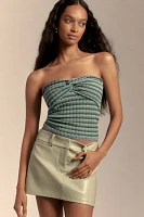 Essentiel Antwerp Fluoride Strapless Knit Top