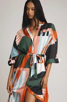 Essentiel Antwerp Focktail Oversized Maxi Dress