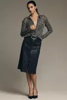 Paige Meadow Midi Skirt