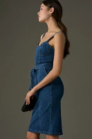 PAIGE Giulia Denim Mini Dress