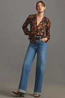 PAIGE Georgiana Silk Blouse