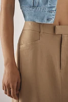 PAIGE Maureen Trouser Midi Skirt