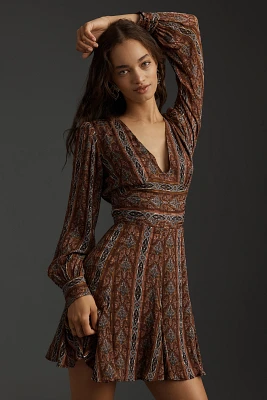 PAIGE Bucatini Mini Dress