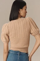 PAIGE Aeris Puff-Sleeve Top