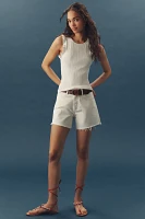 PAIGE Crimini Ruffle-Trim Sweater Tank