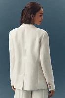 PAIGE Reign Linen Blend Blazer
