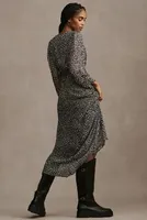 Velvet by Graham & Spencer Cailey Long-Sleeve Midi Dress