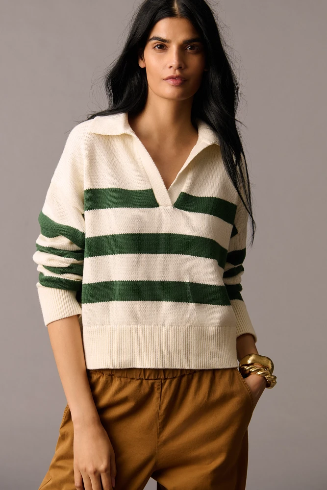 Velvet by Graham & Spencer Lucie Polo Sweater