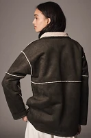 Velvet by Graham & Spencer Albany Sherpa Reversible Jacket