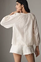 Velvet by Graham & Spencer Carina Long-Sleeve Blouse