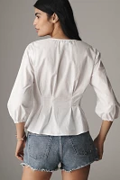 Velvet by Graham & Spencer Riri Poplin Blouse