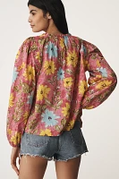 Velvet by Graham & Spencer Marysia Long-Sleeve Blouse