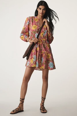 Velvet by Graham & Spencer Sharlene Long-Sleeve Mini Dress