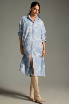 Marimekko Runoelma Unikko Shirt Dress