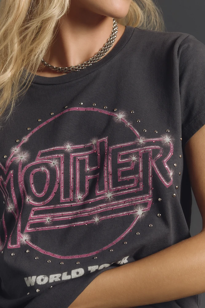 MOTHER The Boxy Goodie Short-Sleeve Graphic Tee