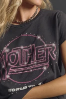 MOTHER The Boxy Goodie Short-Sleeve Graphic Tee