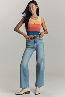 MOTHER The Round-Neck Ribbed Tank Top