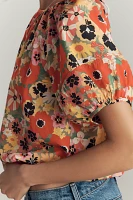 MOTHER the Party Back Blouse