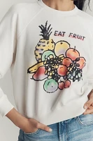 MOTHER The Concert Crew-Neck Graphic Sweatshirt