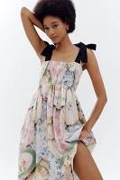 Rachel Antonoff Mindy Smocked Midi Dress
