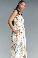 Rachel Antonoff Mindy Smocked Midi Dress
