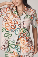 Rachel Antonoff Linen Cotton James Shirt