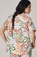 Rachel Antonoff Linen Cotton James Shirt