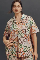 Rachel Antonoff Linen Cotton James Shirt
