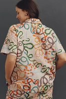 Rachel Antonoff Linen Cotton James Shirt