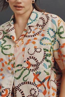 Rachel Antonoff Linen Cotton James Shirt