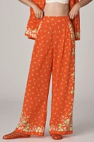 Rachel Antonoff Snyder High-Rise Wide-Leg Pants