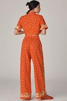 Rachel Antonoff Snyder High-Rise Wide-Leg Pants
