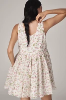 Rachel Antonoff Eliana Sleeveless Babydoll Mini Dress