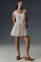 Rachel Antonoff Eliana Sleeveless Babydoll Mini Dress