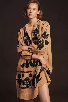 Antik Batik Robby Embroidered Dress