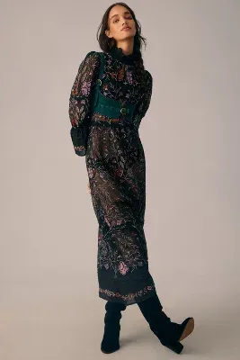 Antik Batik Ari Long Sheer Dress