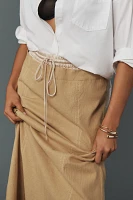 Gestuz FeleaGZ Linen High-Waisted Maxi Skirt