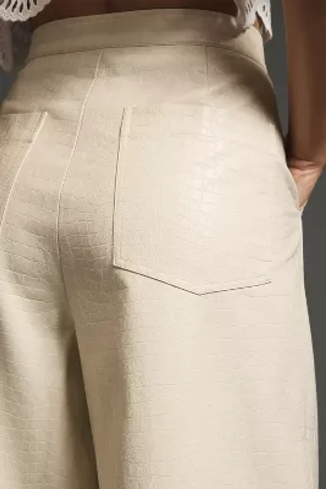 Stella Nova Harpa Faux Leather Culotte Trousers