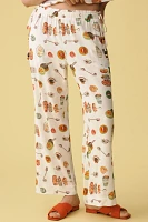 Lisa Says Gah Nora Cotton-Linen Pull-On Pants
