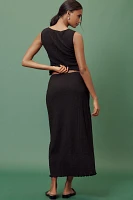 Lisa Says Gah Sammy Knit Midi Skirt